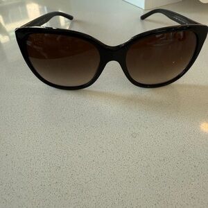 Elegant Versace Cat-Eye Black Sunglasses
